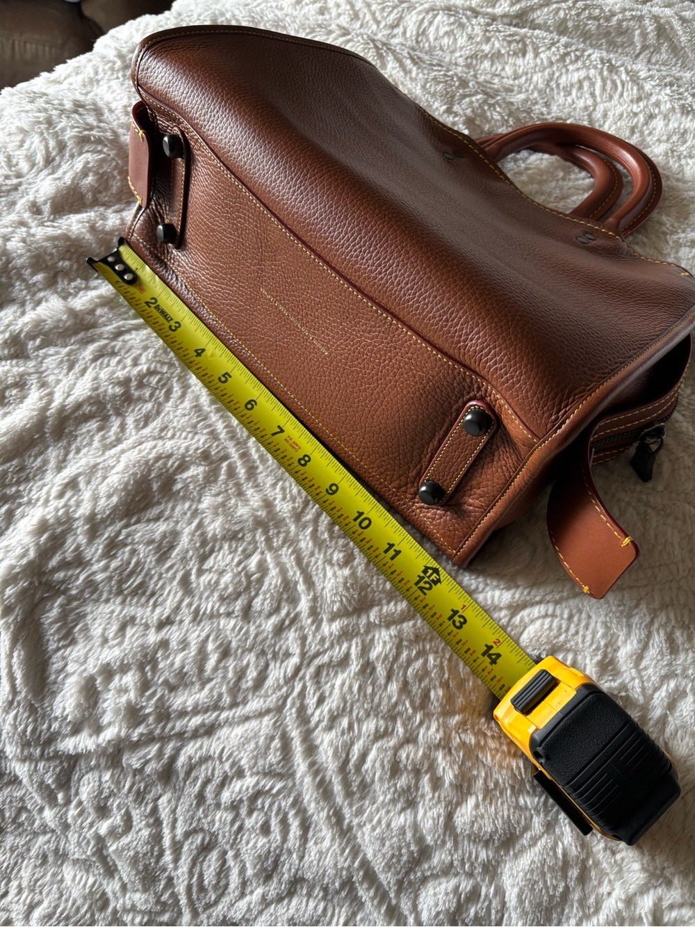 Coach 1941 Rogue in Saddle/ Matte Gunmetal - Picture 12 of 16